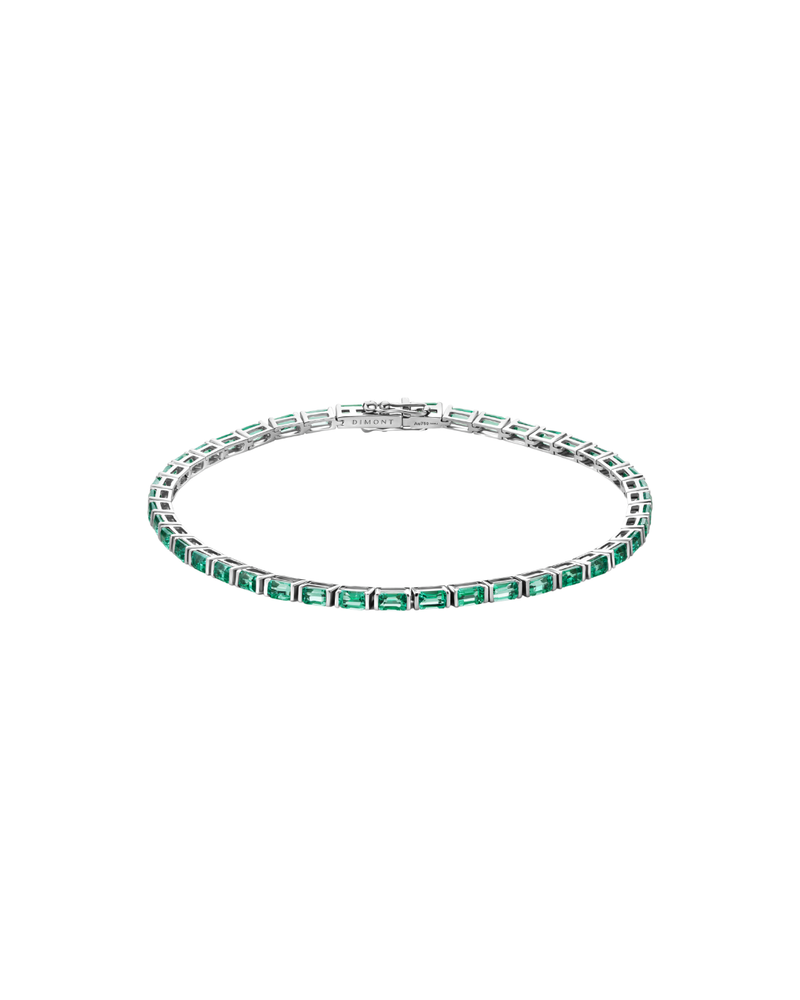 Emerald Baguette Tennis Bracelet