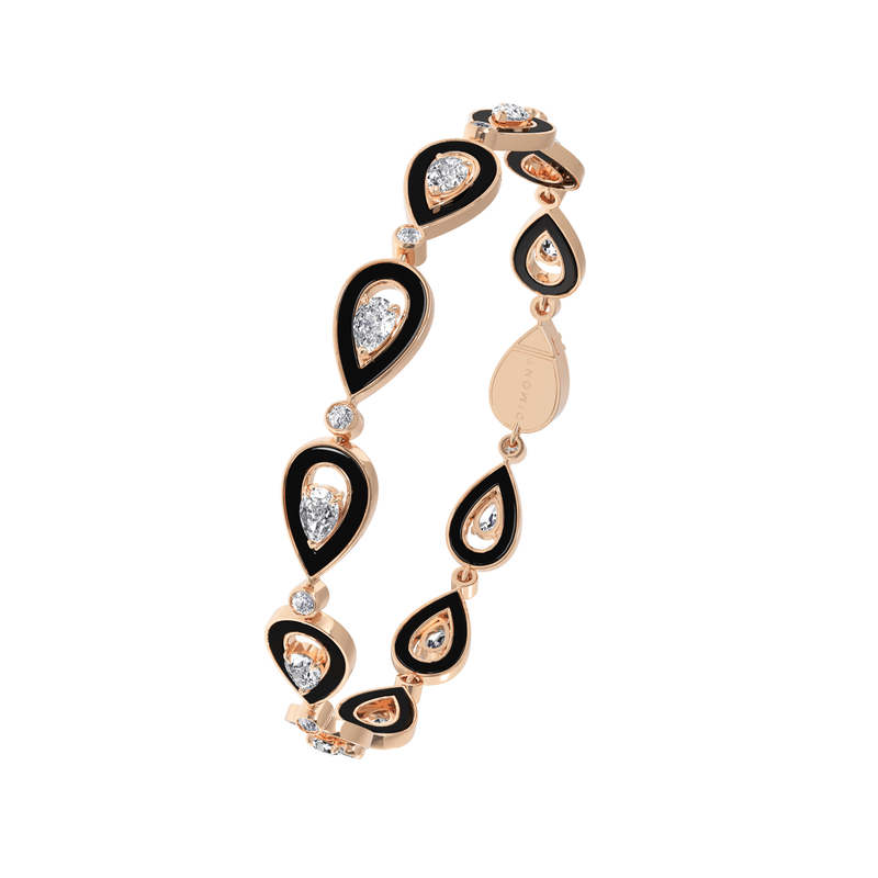 ONYX FULL MOTIF SYGNA BRACELET - Dimont Jewelry
